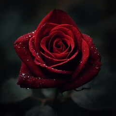 red rose 