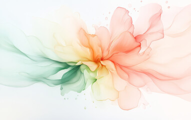 Retro style floral texture art background
