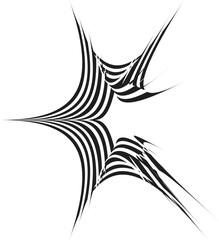 vector illustration of a spider