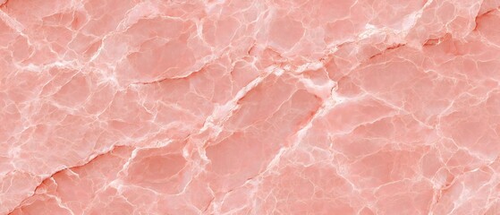 Salmon pink marble background, seamless pattern, tileable marble texture, natural stone with white veins - luxurious, feminine, and beautiful coral pink aesthetic.