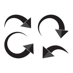 set of vector arrows