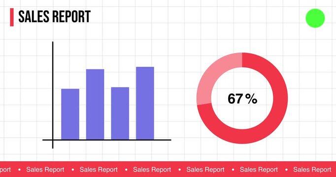 Animation sales report repeat looping unique