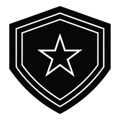 Park Ranger isolated ranger patch on white background