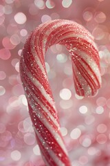 Glittered Candy Cane Celebration