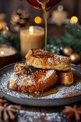 Eggnog French Toast Breakfast