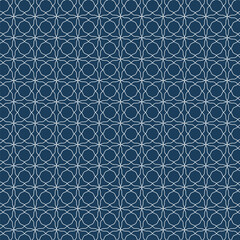Fototapeta premium geometric pattern blue background 04