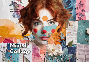 Mixed Collage Photo Effect