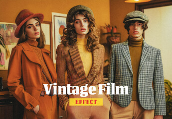 Vintage Film Photo Effect