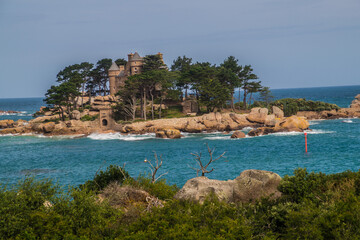 pink granite coast,bretagne
