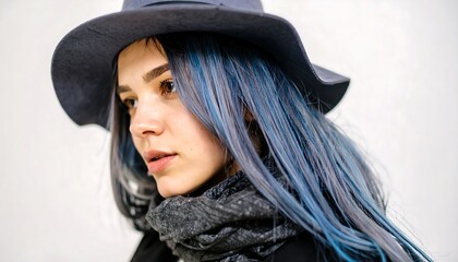 Close-up portrait of a young woman (2)