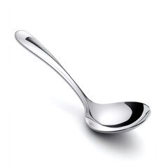 Sommelier tasting spoon isolated on white background for wine tasting and culinary presentation