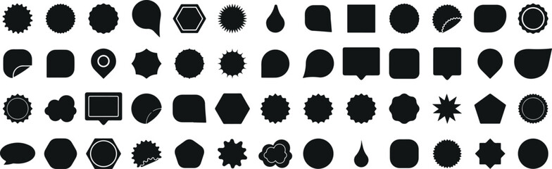 geometric shape icons, solid shape vector, minimal black shapes, abstract shape doodles, modern design icons, square circle symbols, triangle shape pack, cartoon shapes art, creative doodle symbols, s