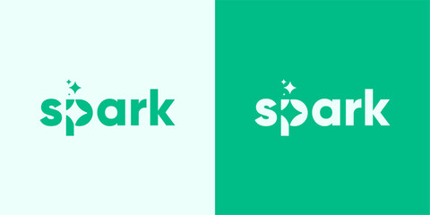 spark logo design unique