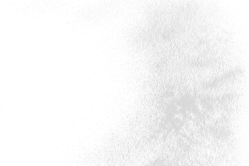 white snow on the transparent background