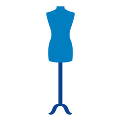 Schneiderpuppe - farbiges Icon