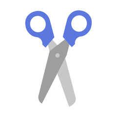 Schere - farbiges Icon