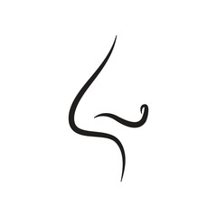 nose   logo icon illustration flat