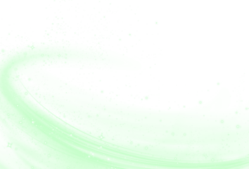 Soft green abstract background with flowing curves and sparkling elements, ideal for design projects, featuring a serene atmosphere and ample copy space for text overlay