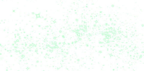 Soft green sparkling overlay with abstract shapes and light effects, creating a dreamy atmosphere for design projects, featuring a whimsical and enchanting visual appeal