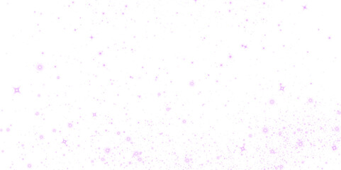 Soft purple glitter overlay with delicate sparkling stars on a white background, perfect for enhancing designs and adding a whimsical touch to various creative projects
