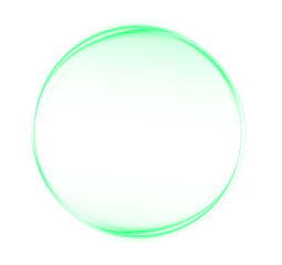 Green circular PNG overlay with soft gradient and glowing edges, perfect for creative design projects, presentations, and digital artwork enhancement