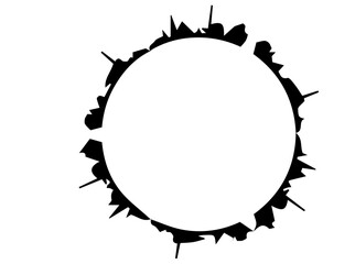 world architact icon vector