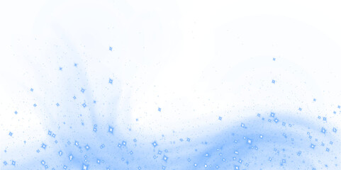 Blue abstract png overlay with soft gradients and sparkling elements, creating a dreamy atmosphere for design projects and enhancing visual storytelling with copy space