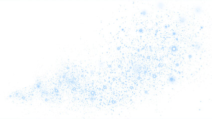 Soft blue sparkling overlay with a dreamy effect, featuring delicate light particles and a gentle gradient, perfect for enhancing designs and creating a whimsical atmosphere with copy space