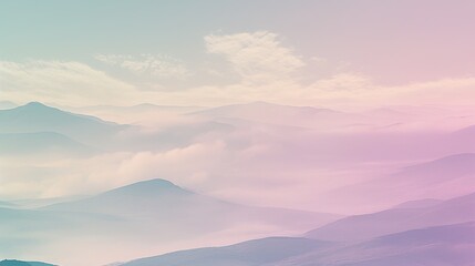 A beautiful gradient background with mountains in the distance, featuring soft, dreamy colors, perfect for mobile wallpaper, digital art backgrounds, or design projects.