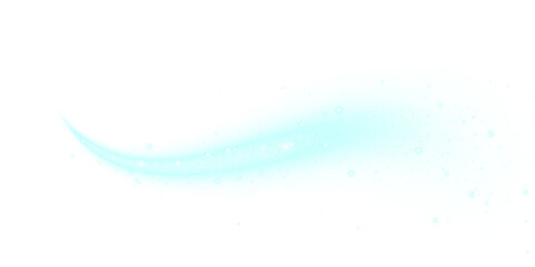 Soft blue abstract png overlay with flowing curves and sparkling elements, perfect for enhancing designs, backgrounds, and creative projects with a dreamy aesthetic