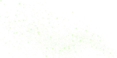 Green abstract PNG overlay with soft bokeh effects and light particles, ideal for enhancing designs, backgrounds, and creative projects with a dreamy atmosphere and visual depth