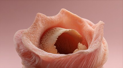 Delicate Pink Flower Petals with Soft Textures on a Gentle Background