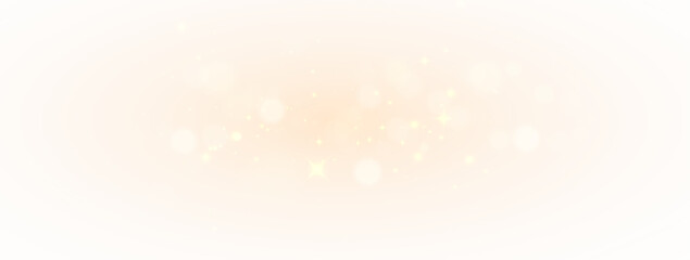 Fantasy Christmas illustration with glittering golden glow, festive dust and isolated PNG particles, elegant light effect design for holiday cards, luxury backgrounds and decorations.