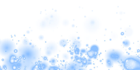 Soft blue bokeh overlay with blurred circles and light reflections, creating a dreamy atmosphere for design projects and artistic backgrounds with copy space