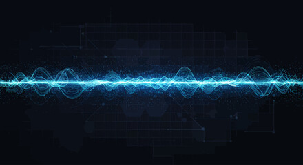 Abstract vector background with technology theme