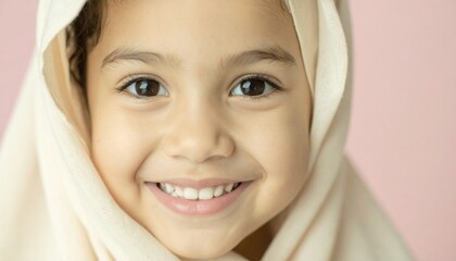 Little girl, close up