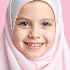 Little girl, close up