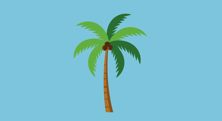 palm tree vector illustration