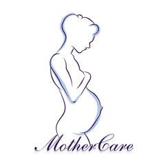 Pregnant woman art.eps