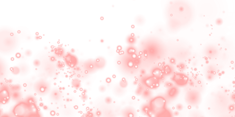 Soft pink abstract PNG overlay with delicate bubbles and blurred textures, creating a dreamy atmosphere for artistic design and creative projects with copy space