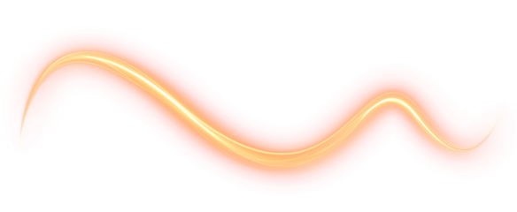 Abstract orange wave png overlay with soft glow effect, creating a dynamic visual element for design projects, enhancing creativity and artistic expression