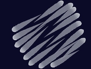 abstract brushstrokes on a black background