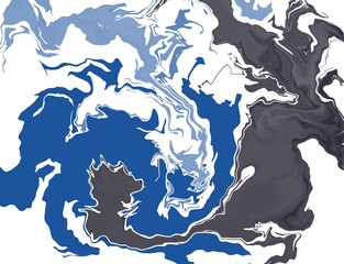 Abstract galaxy blurred blue background