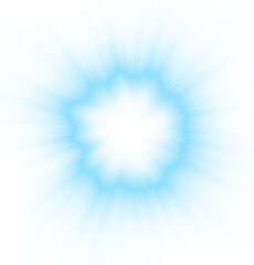 Soft blue burst overlay with radiant light effects, creating a dreamy atmosphere, ideal for backgrounds, graphic design, and artistic projects, enhancing visual storytelling and creativity