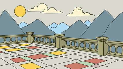 vector illustration of a city