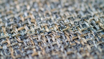 Close-up woven fabric texture
