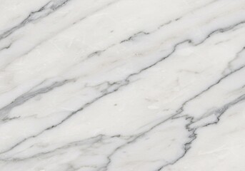 Obraz premium Elegant white marble texture background with diagonal grey veins for luxurious design