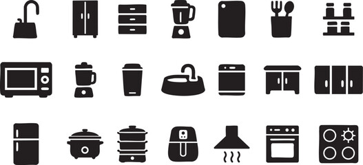 Kitchen Appliance Icons