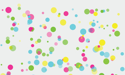 Colorful Abstract Circles Background Design Graphic Resource Modern Illustration
