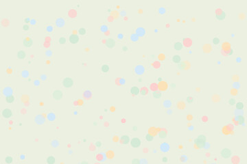 Minimalist graphic design with pastel circles on a light background
